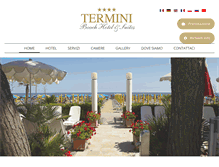 Tablet Screenshot of hoteltermini.it